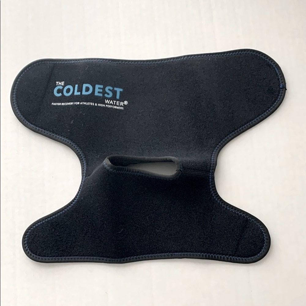 The Coldest Water Black Knee Brace